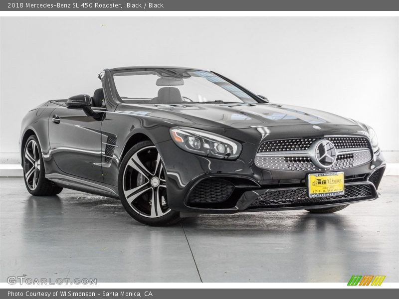 Front 3/4 View of 2018 SL 450 Roadster