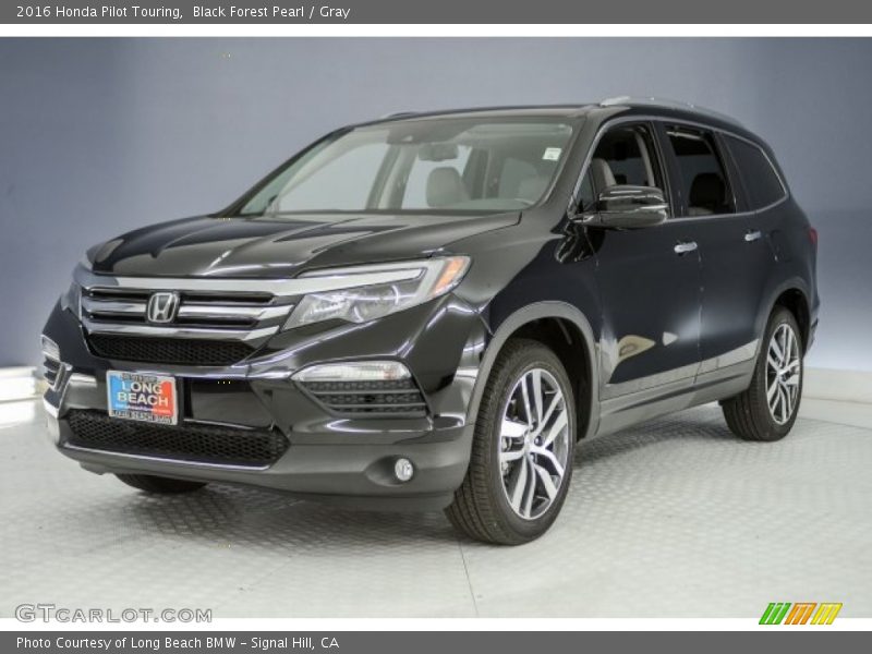 Black Forest Pearl / Gray 2016 Honda Pilot Touring