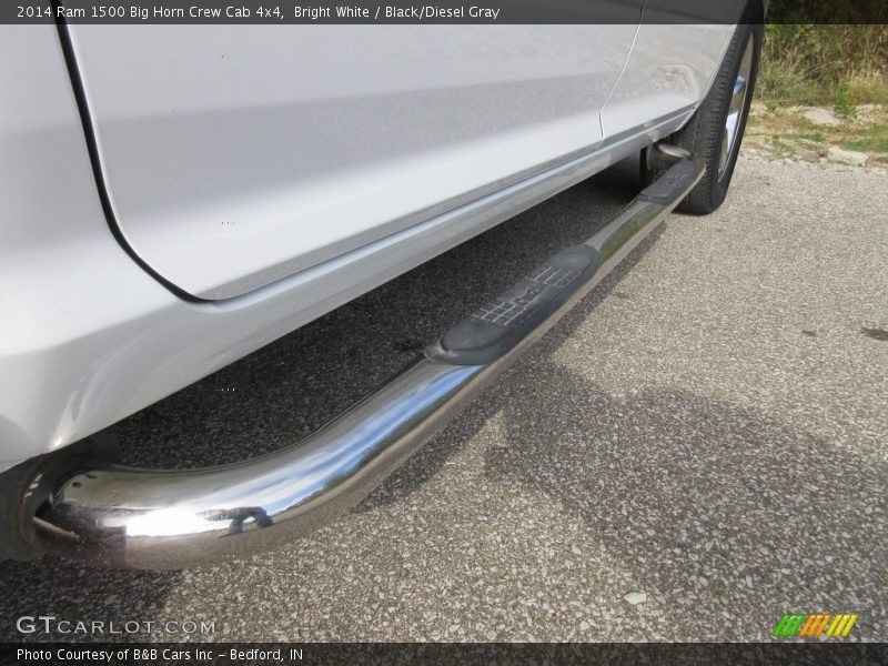 Bright White / Black/Diesel Gray 2014 Ram 1500 Big Horn Crew Cab 4x4