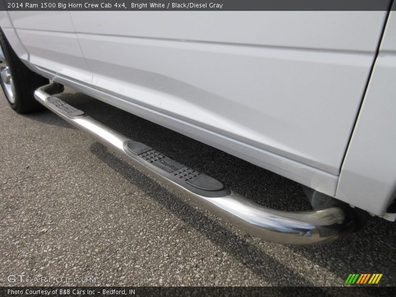 Bright White / Black/Diesel Gray 2014 Ram 1500 Big Horn Crew Cab 4x4