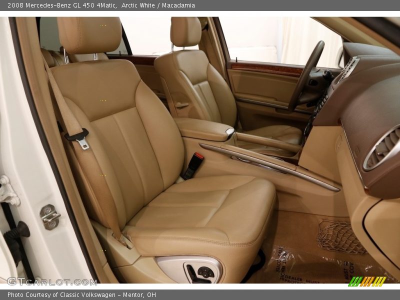 Arctic White / Macadamia 2008 Mercedes-Benz GL 450 4Matic