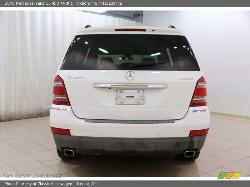 Arctic White / Macadamia 2008 Mercedes-Benz GL 450 4Matic