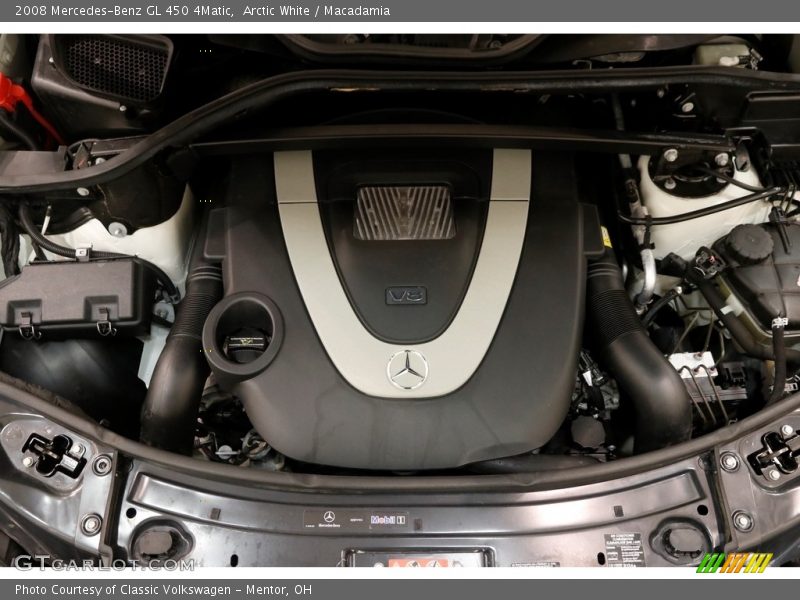 Arctic White / Macadamia 2008 Mercedes-Benz GL 450 4Matic