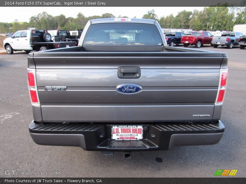 Ingot Silver / Steel Grey 2014 Ford F150 STX SuperCab