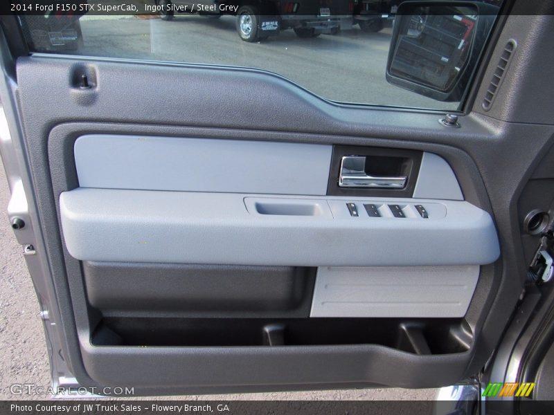 Ingot Silver / Steel Grey 2014 Ford F150 STX SuperCab