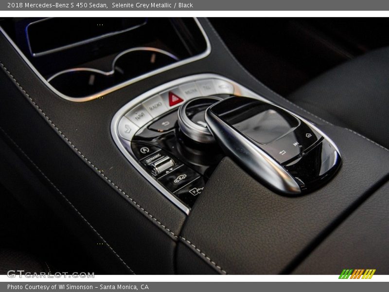 Controls of 2018 S 450 Sedan
