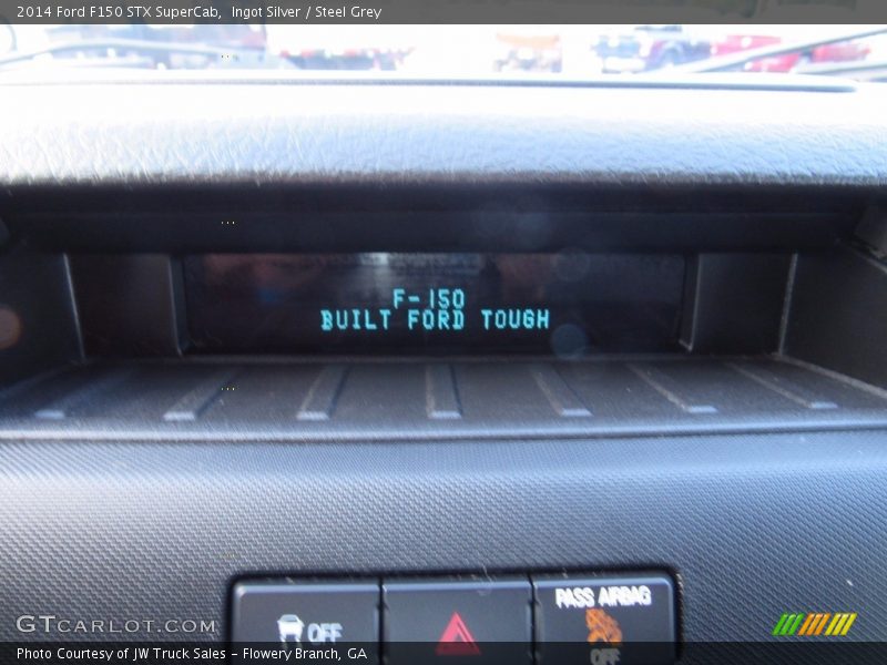 Ingot Silver / Steel Grey 2014 Ford F150 STX SuperCab