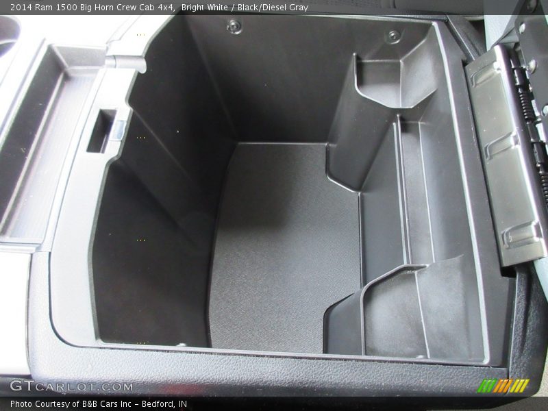 Bright White / Black/Diesel Gray 2014 Ram 1500 Big Horn Crew Cab 4x4