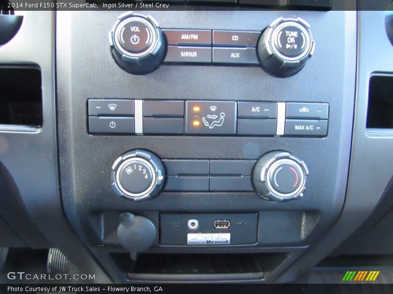 Ingot Silver / Steel Grey 2014 Ford F150 STX SuperCab