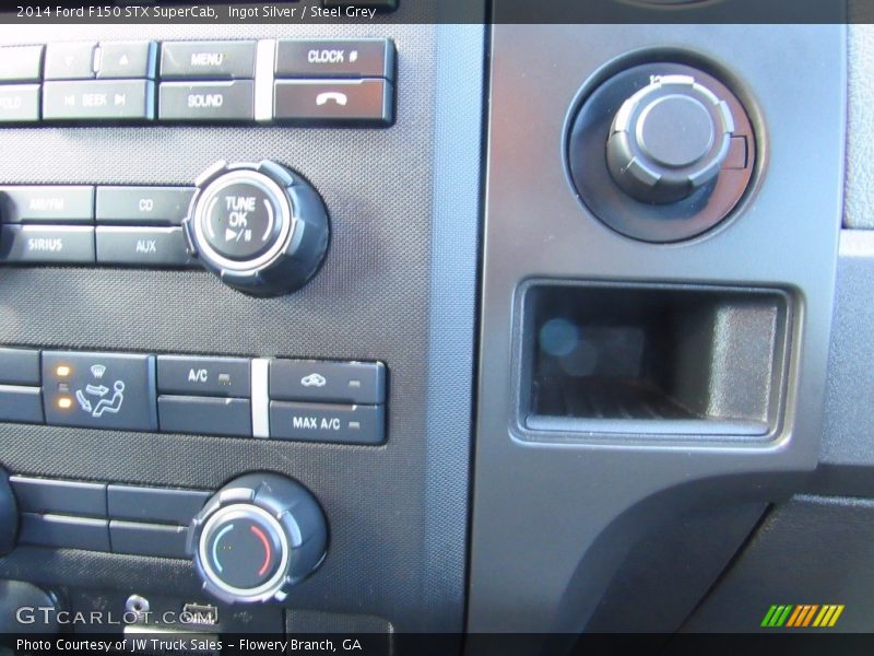 Ingot Silver / Steel Grey 2014 Ford F150 STX SuperCab