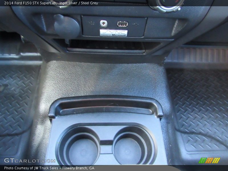 Ingot Silver / Steel Grey 2014 Ford F150 STX SuperCab