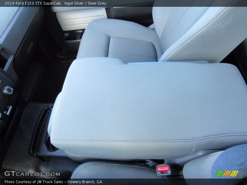 Ingot Silver / Steel Grey 2014 Ford F150 STX SuperCab