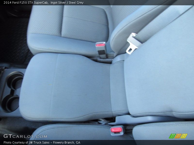 Ingot Silver / Steel Grey 2014 Ford F150 STX SuperCab