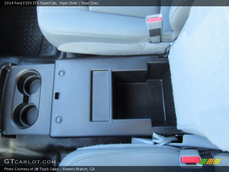 Ingot Silver / Steel Grey 2014 Ford F150 STX SuperCab