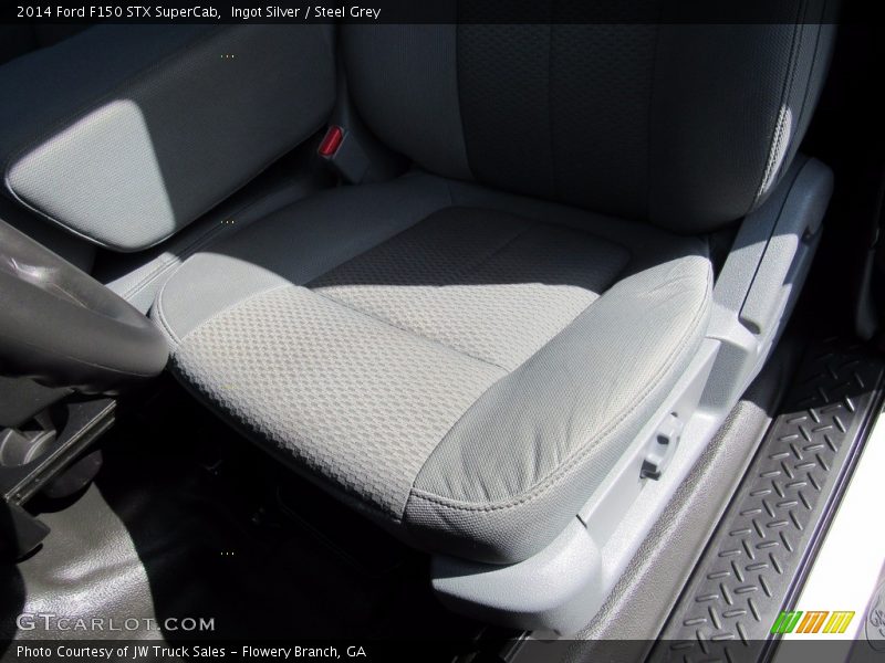 Ingot Silver / Steel Grey 2014 Ford F150 STX SuperCab