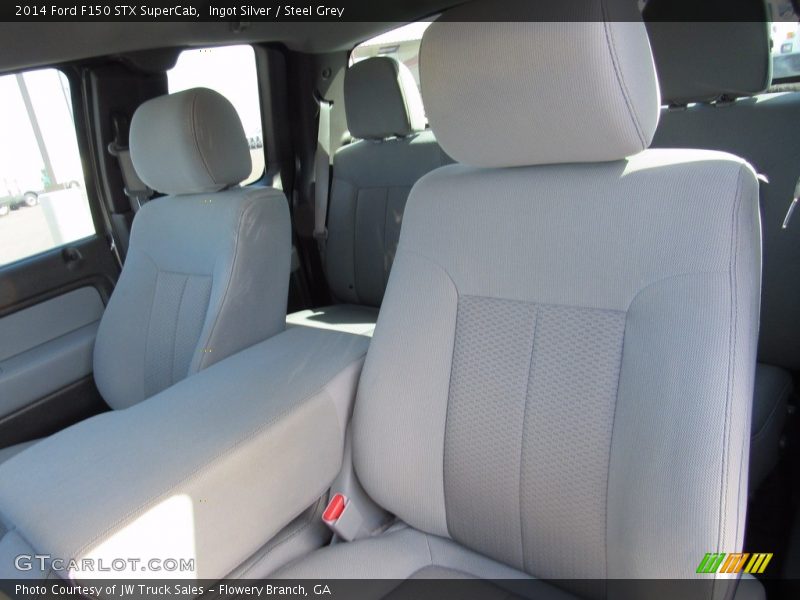 Ingot Silver / Steel Grey 2014 Ford F150 STX SuperCab