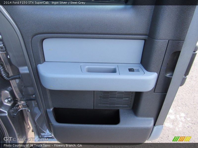 Ingot Silver / Steel Grey 2014 Ford F150 STX SuperCab