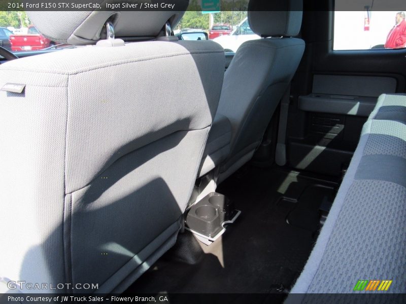 Ingot Silver / Steel Grey 2014 Ford F150 STX SuperCab
