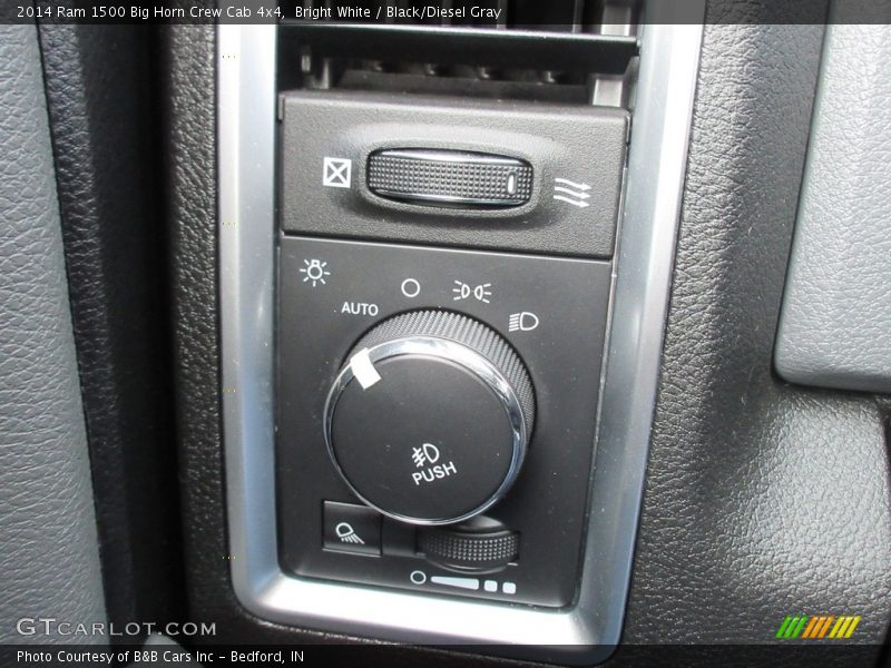 Bright White / Black/Diesel Gray 2014 Ram 1500 Big Horn Crew Cab 4x4