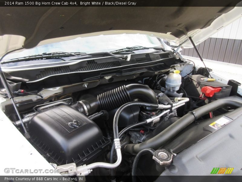 Bright White / Black/Diesel Gray 2014 Ram 1500 Big Horn Crew Cab 4x4