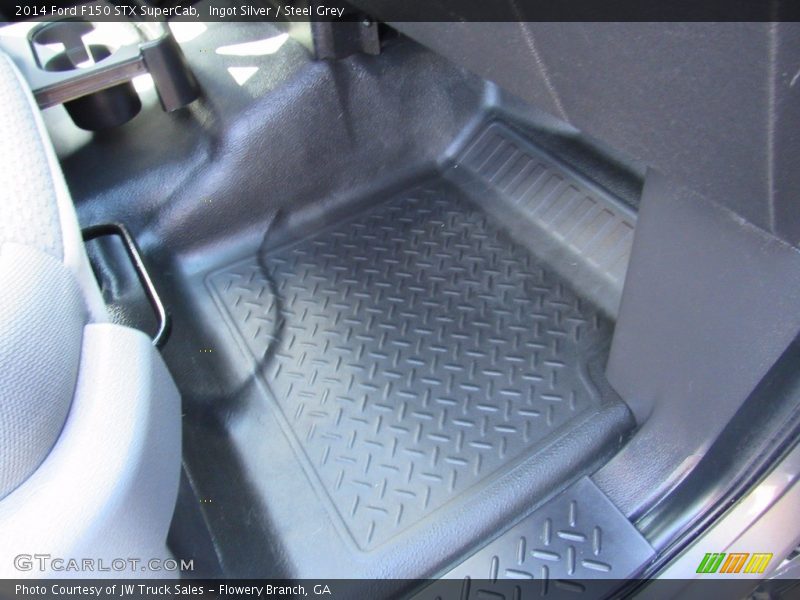 Ingot Silver / Steel Grey 2014 Ford F150 STX SuperCab