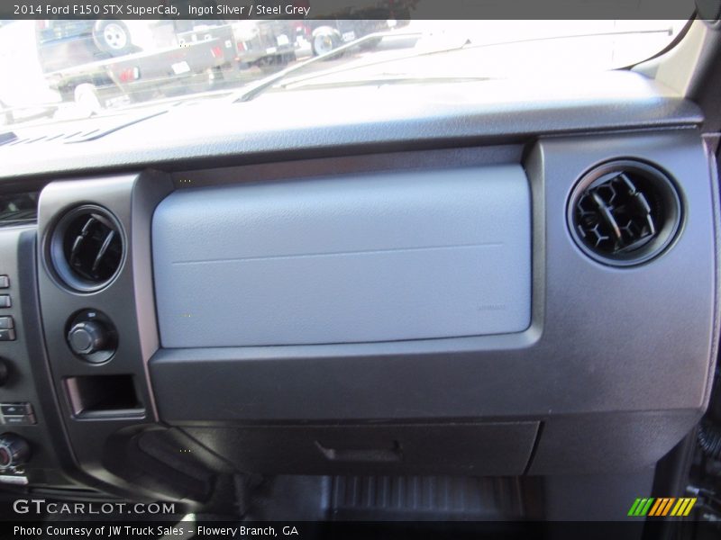 Ingot Silver / Steel Grey 2014 Ford F150 STX SuperCab
