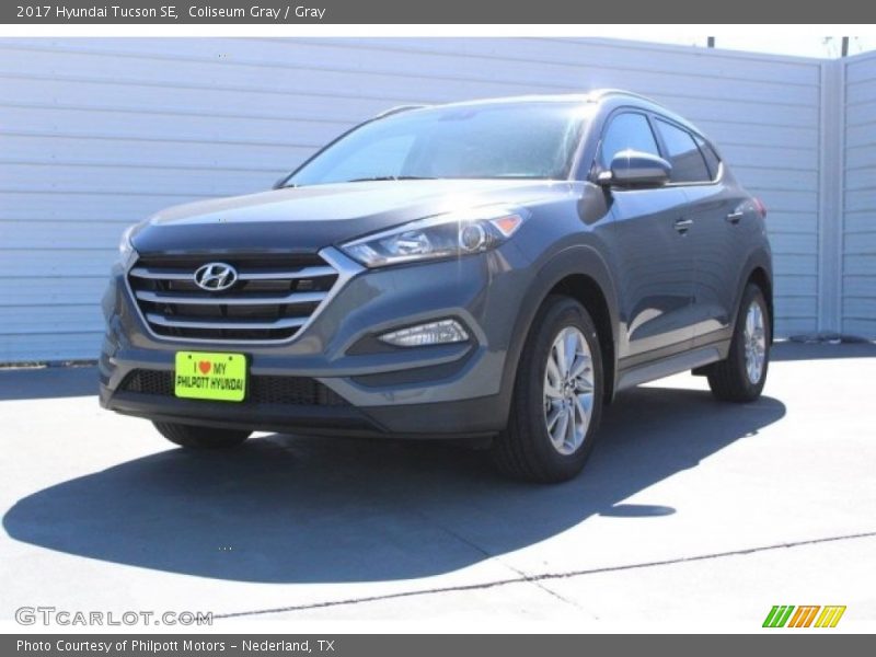Coliseum Gray / Gray 2017 Hyundai Tucson SE