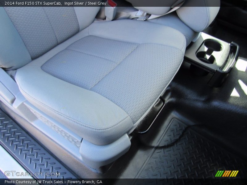 Ingot Silver / Steel Grey 2014 Ford F150 STX SuperCab
