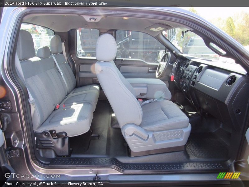 Ingot Silver / Steel Grey 2014 Ford F150 STX SuperCab