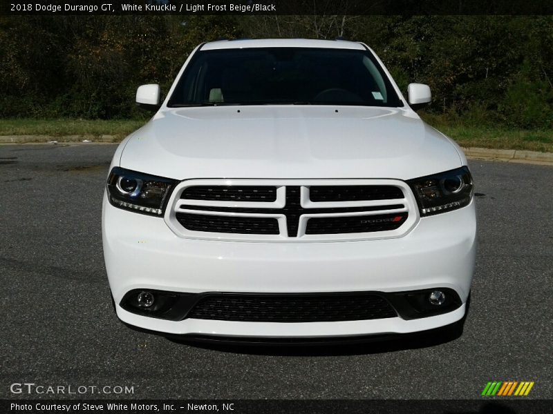 White Knuckle / Light Frost Beige/Black 2018 Dodge Durango GT
