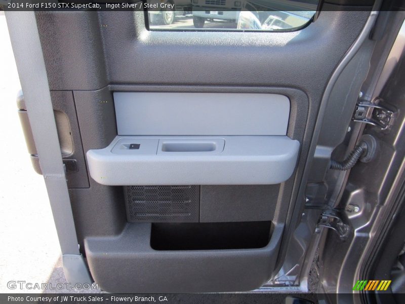 Ingot Silver / Steel Grey 2014 Ford F150 STX SuperCab
