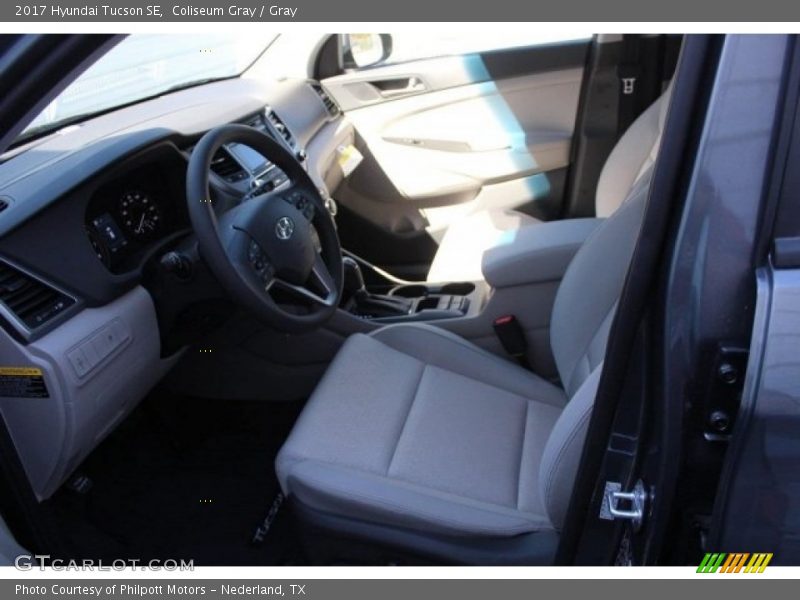 Coliseum Gray / Gray 2017 Hyundai Tucson SE