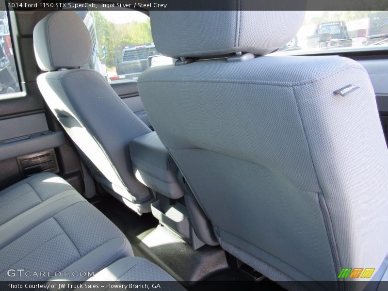 Ingot Silver / Steel Grey 2014 Ford F150 STX SuperCab