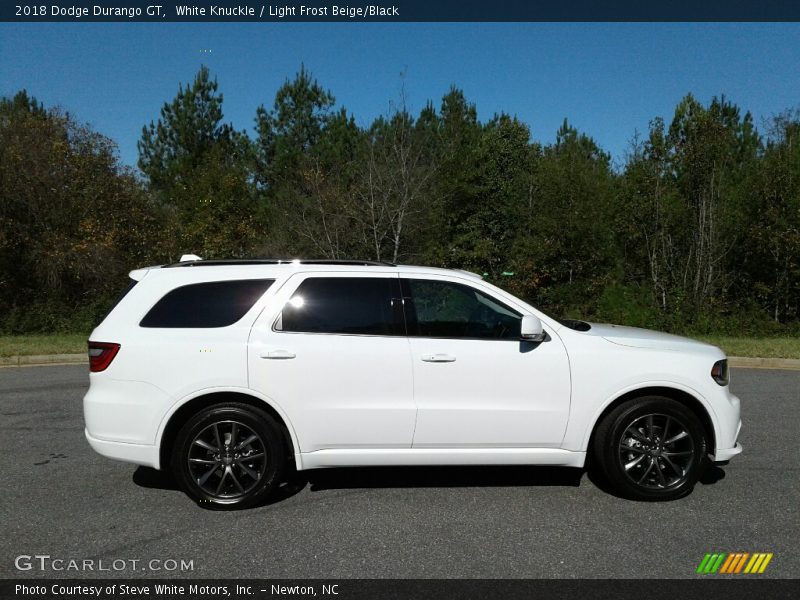 White Knuckle / Light Frost Beige/Black 2018 Dodge Durango GT