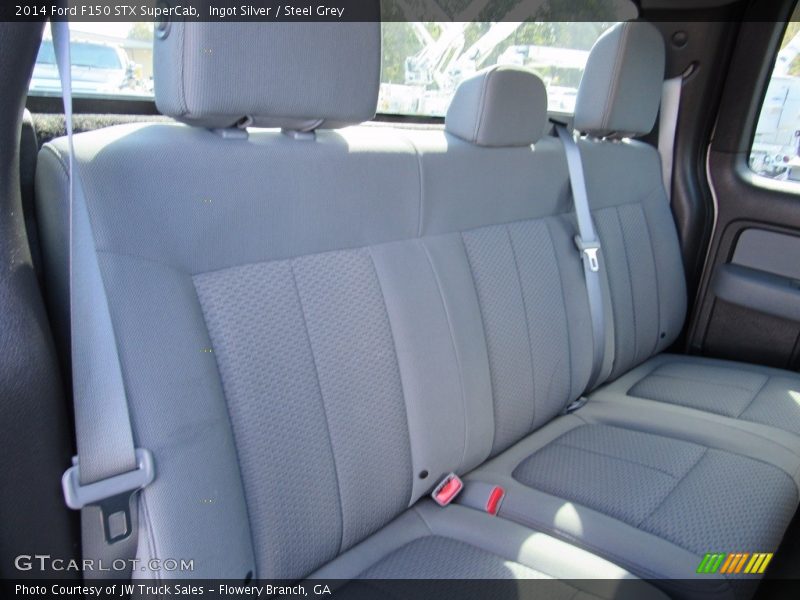 Ingot Silver / Steel Grey 2014 Ford F150 STX SuperCab