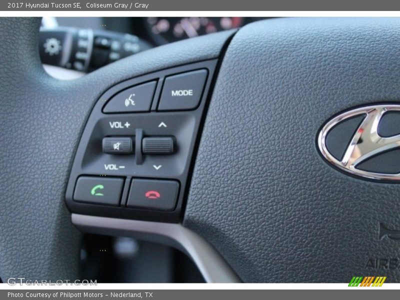 Coliseum Gray / Gray 2017 Hyundai Tucson SE
