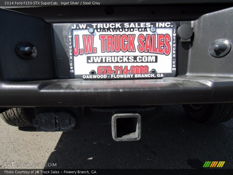 Ingot Silver / Steel Grey 2014 Ford F150 STX SuperCab