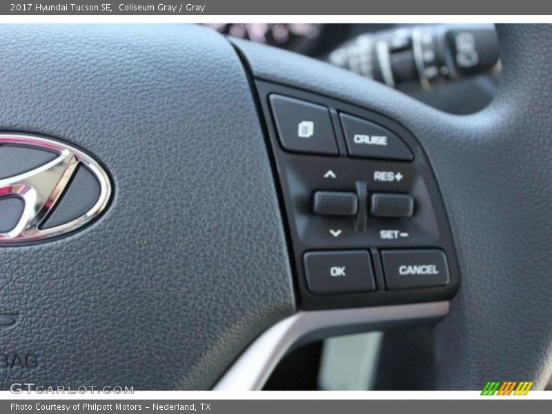 Coliseum Gray / Gray 2017 Hyundai Tucson SE