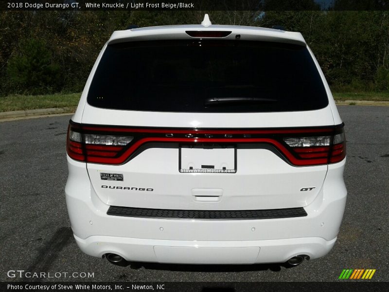 White Knuckle / Light Frost Beige/Black 2018 Dodge Durango GT