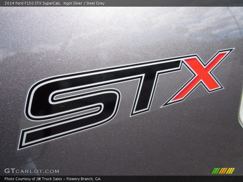 Ingot Silver / Steel Grey 2014 Ford F150 STX SuperCab