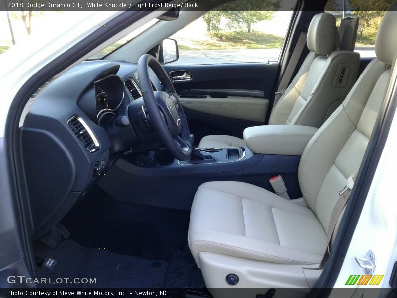 White Knuckle / Light Frost Beige/Black 2018 Dodge Durango GT
