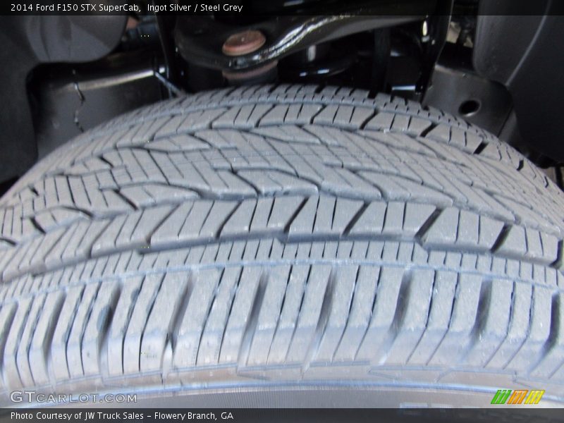 Ingot Silver / Steel Grey 2014 Ford F150 STX SuperCab