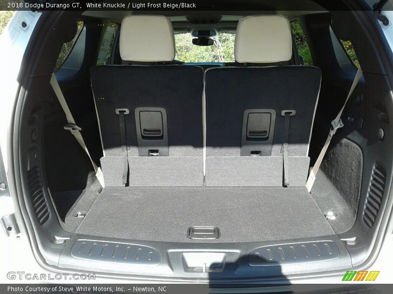 White Knuckle / Light Frost Beige/Black 2018 Dodge Durango GT