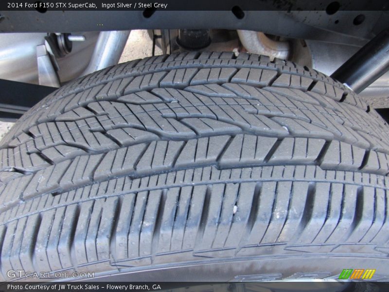 Ingot Silver / Steel Grey 2014 Ford F150 STX SuperCab