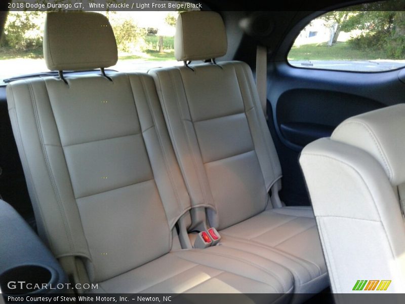 White Knuckle / Light Frost Beige/Black 2018 Dodge Durango GT