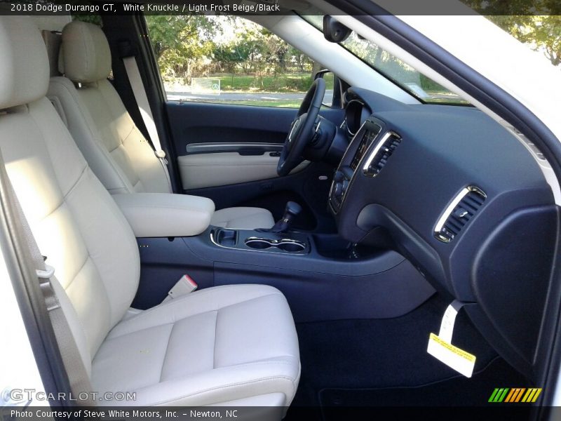 White Knuckle / Light Frost Beige/Black 2018 Dodge Durango GT