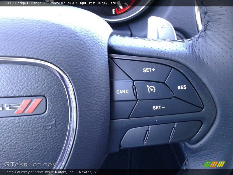 White Knuckle / Light Frost Beige/Black 2018 Dodge Durango GT
