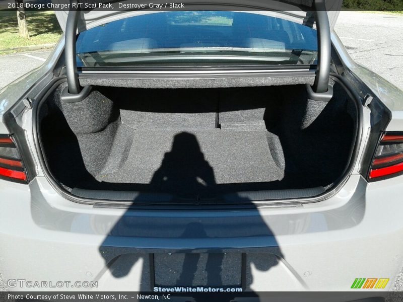 Destroyer Gray / Black 2018 Dodge Charger R/T Scat Pack