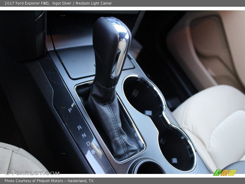 Ingot Silver / Medium Light Camel 2017 Ford Explorer FWD