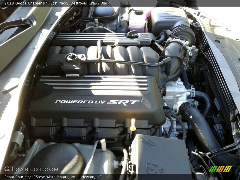 Destroyer Gray / Black 2018 Dodge Charger R/T Scat Pack